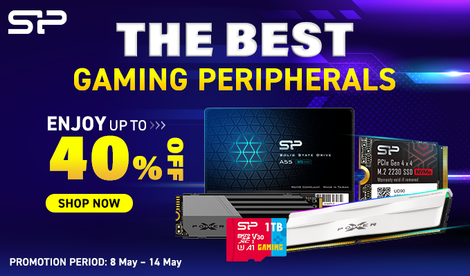 Best Gaming Boosters - Enjoy Up to 40% OFF with Silicon Power