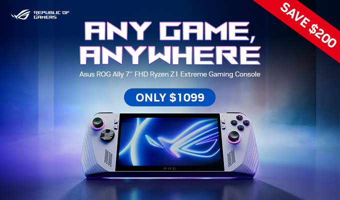 Asus ROG Ally Gaming Handheld is Only $1099 Now!