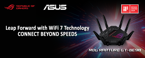 Leap Forward with Asus WiFi 7 Technology - CONNECT BEYOND SPEEDS