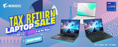 Gigabyte Tax Return Laptop Sale - Save Up to $1000 on Your Next Laptop!