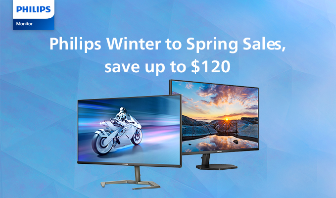 Philips Monitors Winter to Spring Sales