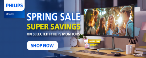 Spring Sales Super Savings on Selected Philips Monitors