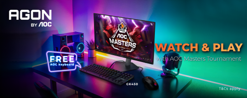 Get Free AOC Keyboard with Select AOC Monitors