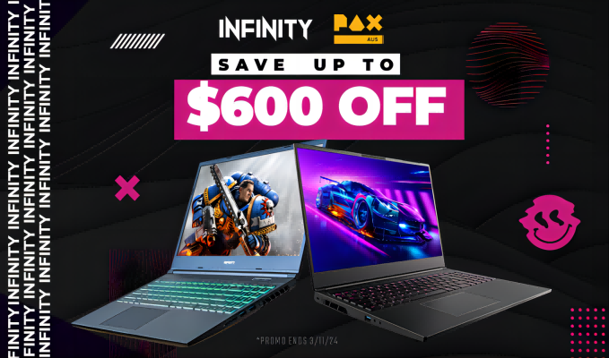 Infinity X PAX Promo! Save yp to $1100 off!