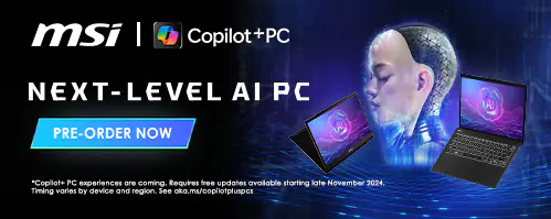 Discover MSI New AI Laptops Today!