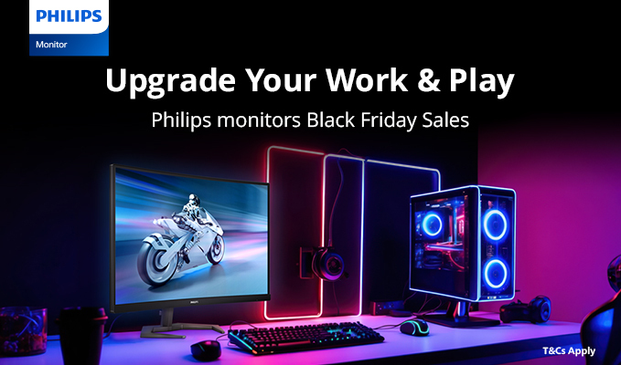 Philips Monitors Black Friday Sales | Upgrade Your Work & Play