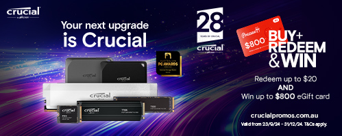 Your Next Upgrade is Crucial | Redeem Up to $20 & Win up to $800 eGift Card