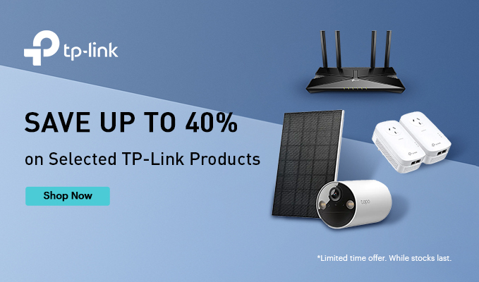 TP-Link Year End Sale | Up to 40% Off