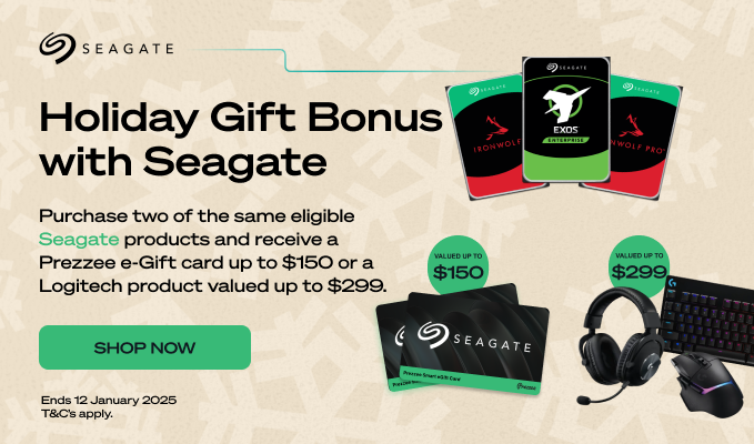 Holiday Gift Bonus with Seagate