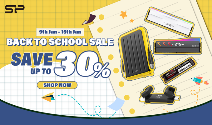 Silicon Power Back to School Sale | Save Up to 30%