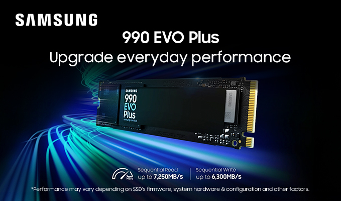 Samsung 990 EVO Plus SSD - Upgrade Everyday Performance