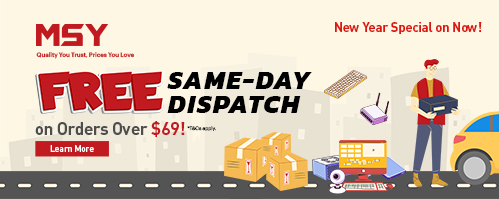 Free Same-Day Dispatch on Orders Overs $69