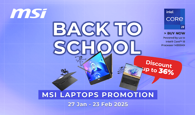 Save Up to $1800 on MSI Laptops for a Limited Time