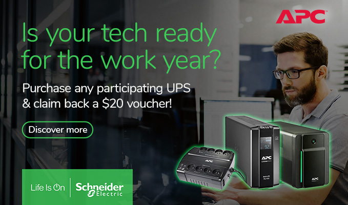 Purchase Any Participating APC UPS & Claim Back a $20 Voucher