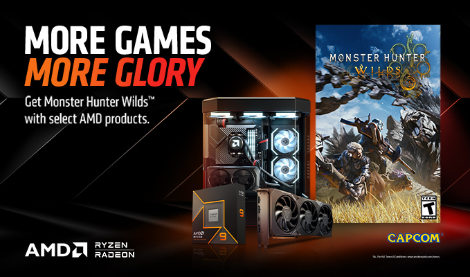 Get Monster Hunter Wilds when You Buy Selected AMD Products