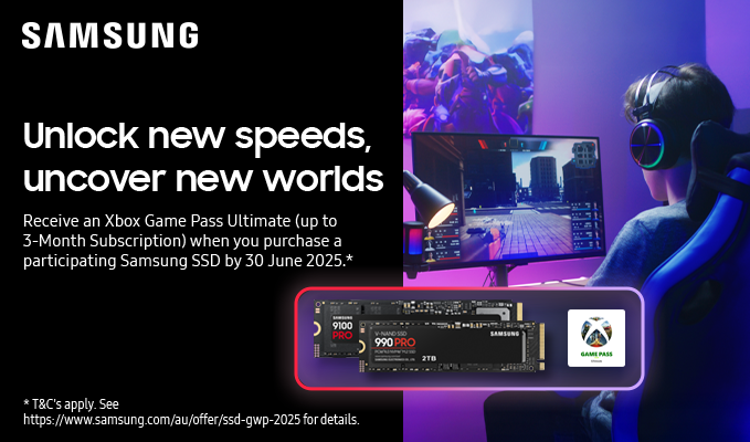 Receive an Xbox Game Pass Ultimate with Selected Samsung SSDs