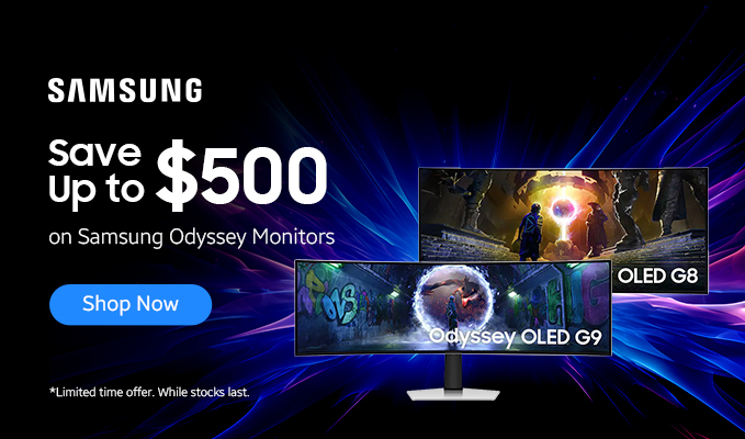 Save Up to 40% on Samsung Monitors | World Class Immersion and Performance