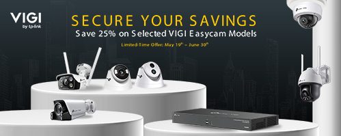 SECURE YOUR SAVINGS | Save 25% on Selected VlGl Easycam Models
