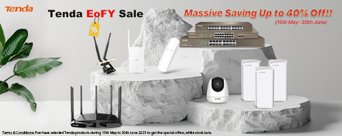Tenda EOFY Sale | Massive Saving Up to 40% Off