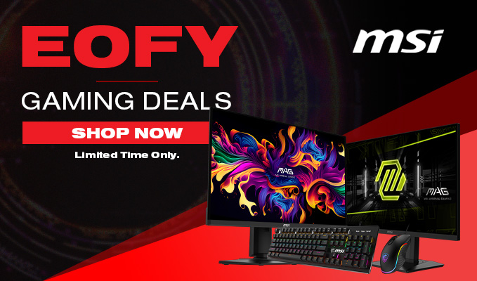 Up to 50% Off Selected MSI Gaming Products