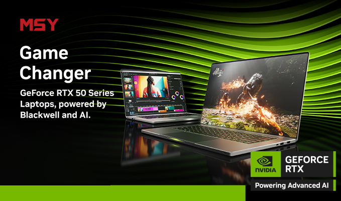 GeForce RTX 50 Series Laptops | Game Changer
