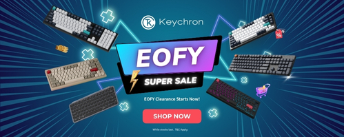 Keychron EOFY Super Sale | EOFY Clearance Starts Now!
