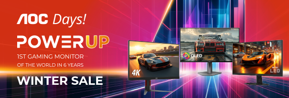 AOC Monitors Winter Sale