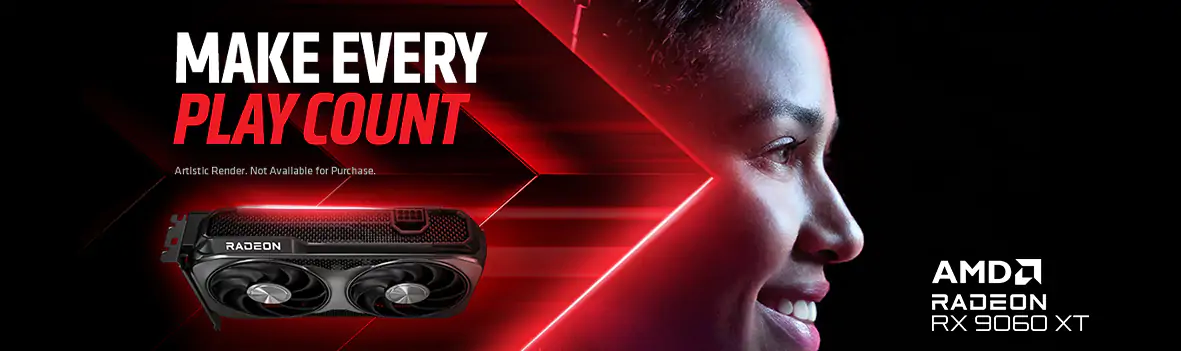 AMD Radeon RX 9060 XT Graphics Cards | Make Every Play Count