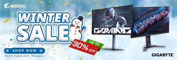 Gigabyte Monitor Winter Sale | Up to 30% Off