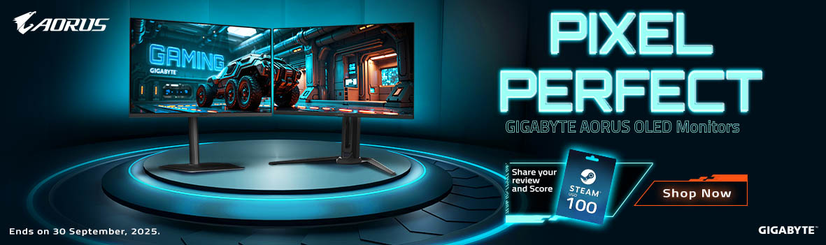Pixel Perfect Rewards: Review Your GIGABYTE AORUS OLED Monitor & Unlock Exclusive Bonuses!