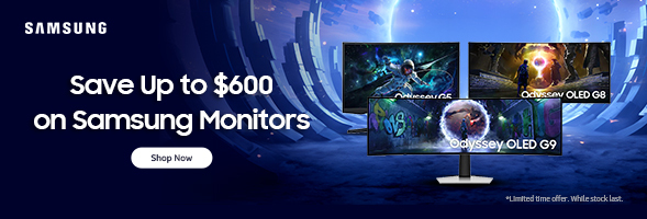 Up to $600 Off Samsung Monitors | Experience World-Class Immersion