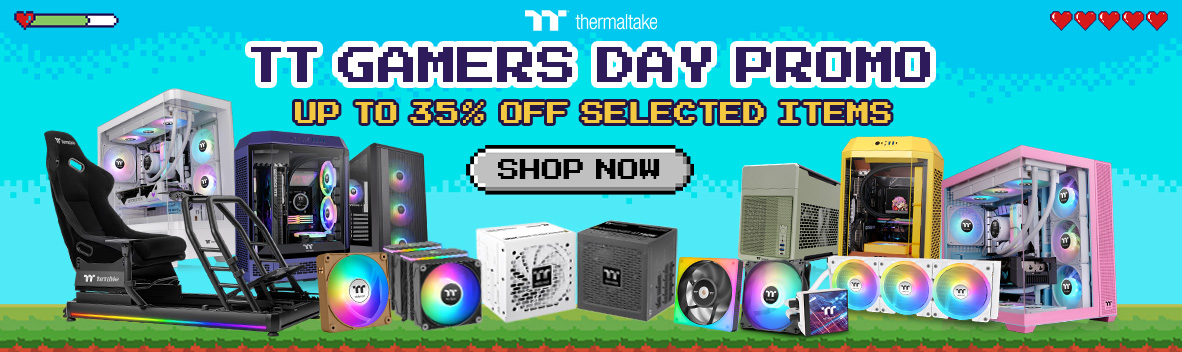 Thermaltake Gamer Days Sale – Up to 35% Off Cases, Coolers & Gaming Gear