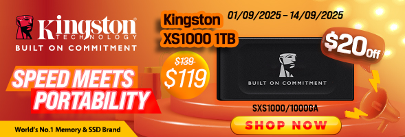Speed Meets Portability – Kingston XS1000 1TB SSD Special Offer