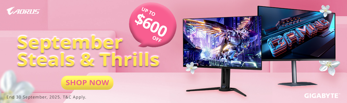 Score a MO27U2 Monitor with AORUS MASTER 18/16 Laptop!