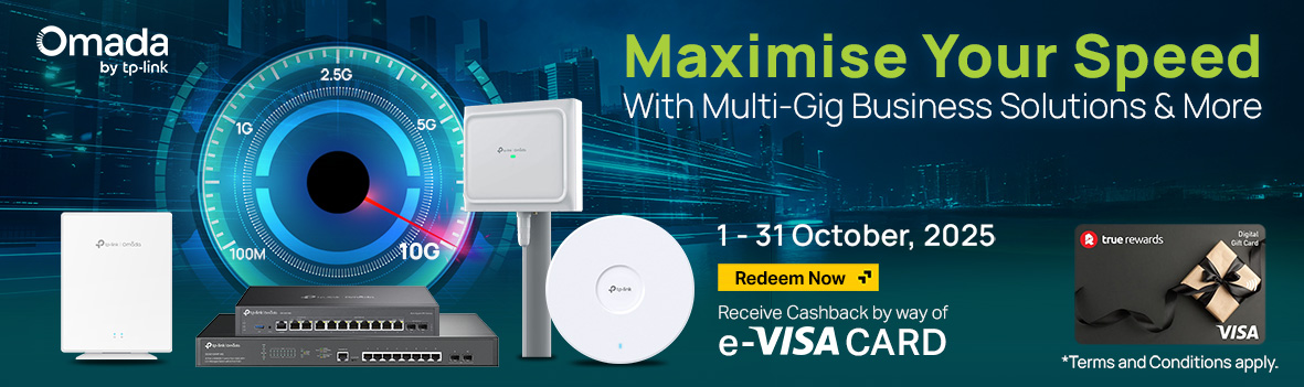 TP-Link End-User E-Visa Card promotion (01-31 Oct 25)