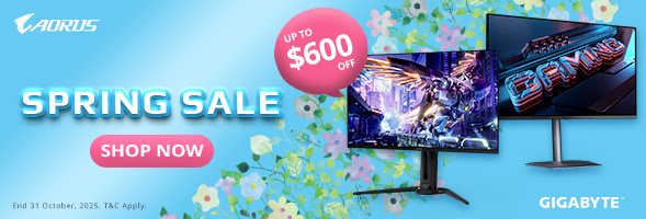 Gigabyte Monitor Spring Sale 2025