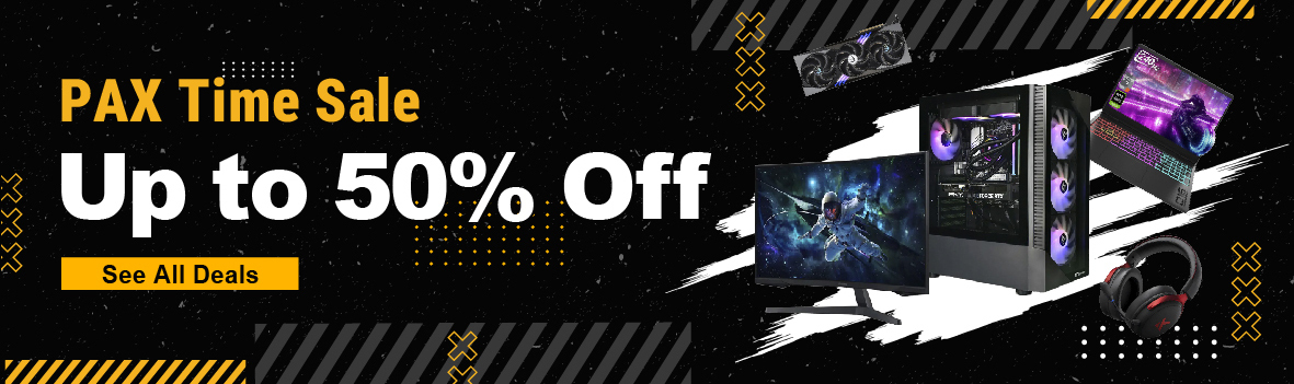 PAX Sale 2025 | Gaming Tech Deals and PAX Special Edition PCs