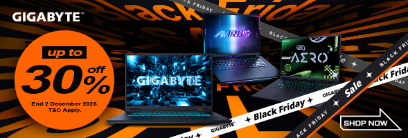 Gigabyte Laptop November Black Friday & Cyber Monday Sale