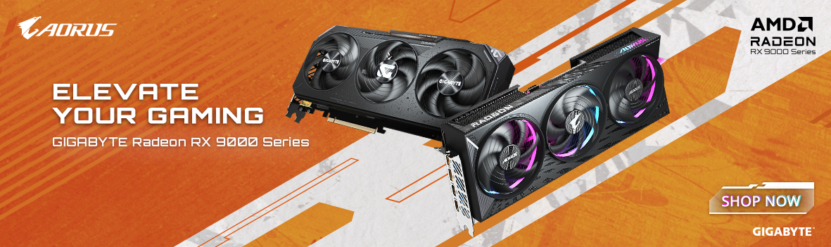 Elevate Your Gaming with GIGABYTE AORUS Radeon RX 9000 Series Graphics Cards | AMD Radeon Power
