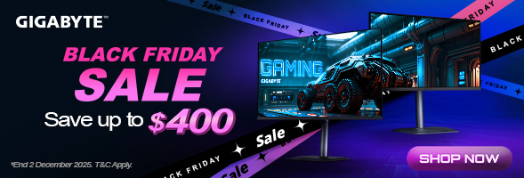 Gigabyte Monitor Black Friday & Cyber Monday Deals – Save Up to $400 This November