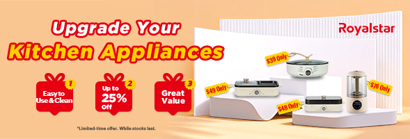 Up to 25% Off Royalstar Kitchen Appliances