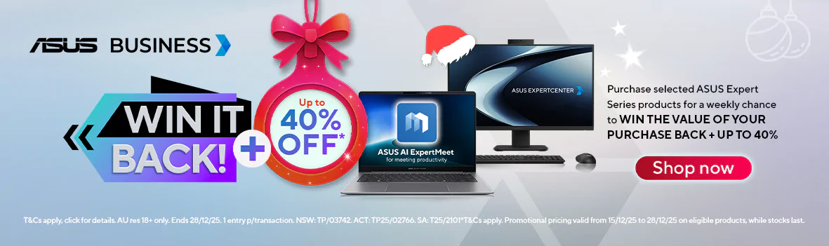 Win It Back! Buy ASUS Expert Series & Enter Weekly Refund Draws
