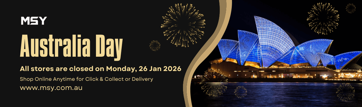 All stores are closed on January 26 for Australia Day