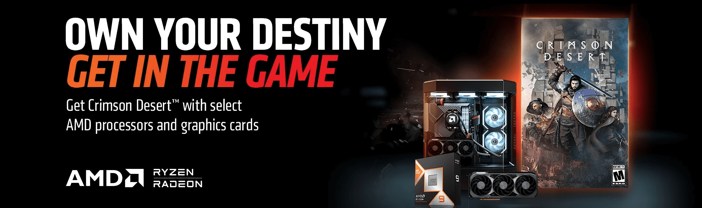 Get Bonus Crimson Desert with Select AMD Products
