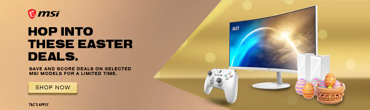 Easter Deals on Thermaltake Gear | Save Up to 60% on Cases, Cooling & Gaming PCs