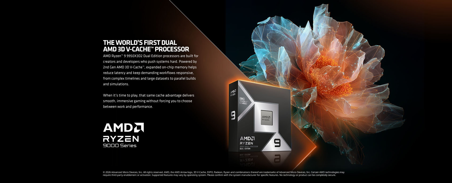 AMD Ryzen 9 9950X3D Dual Edition | The World’s First Dual AMD 3D V-CACHE™ Processor