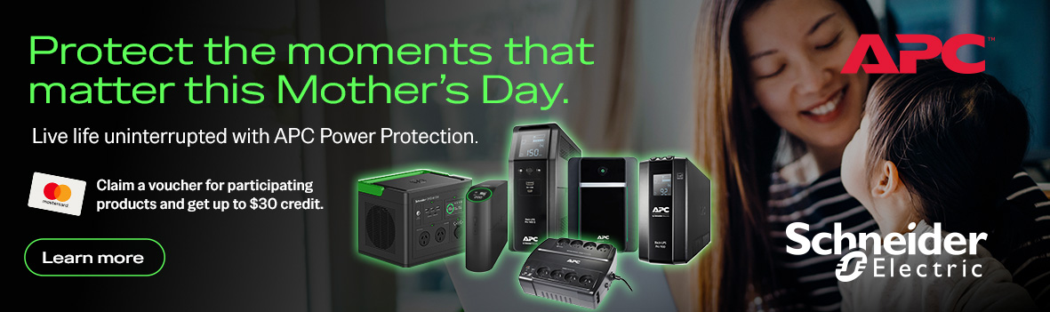 Get Up to $30 Credit on APC Power Protection This Mother's Day
