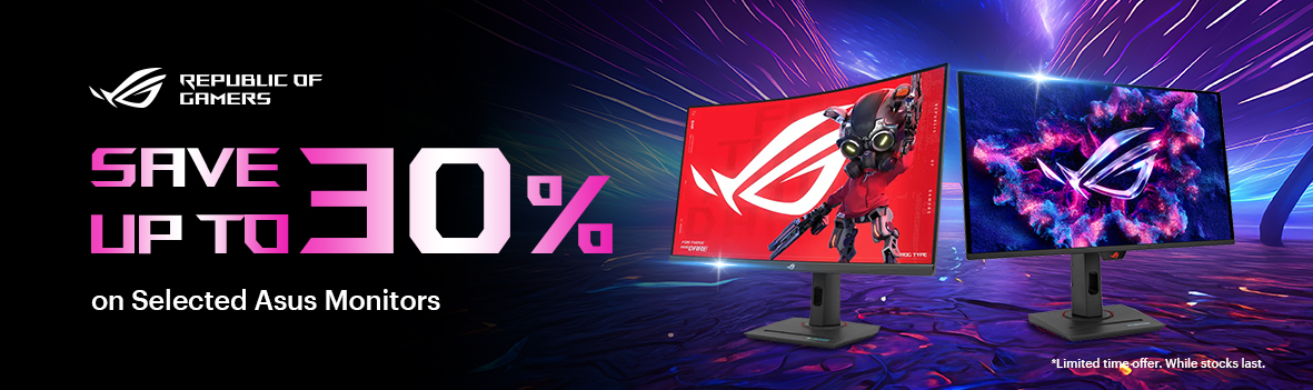 ASUS ROG Monitors EOFY Sale | Up to 30% Off