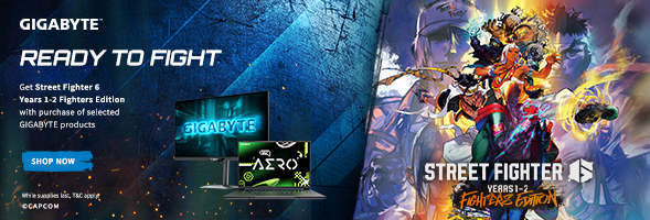 Score Street Fighter 6 with Select GIGABYTE Products