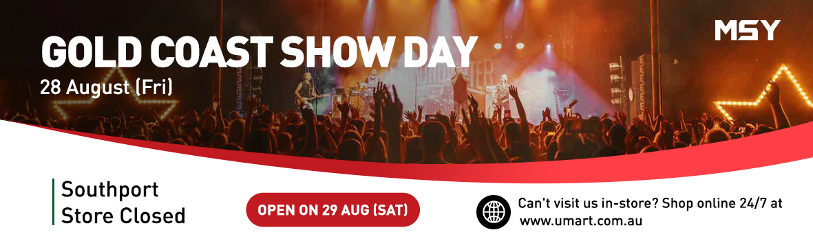 Southport store will be closed Friday 28 August for Gold Coast Show Day.